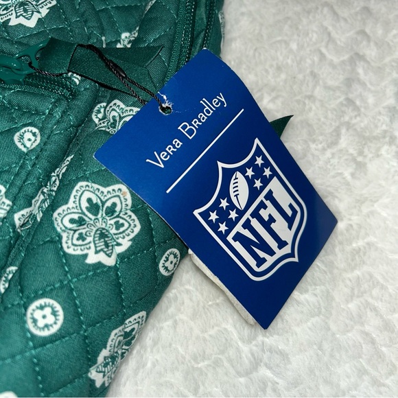 Vera Bradley NFL New York Jets Bandana Quilted Backpack NWT - Picture 7 of 8